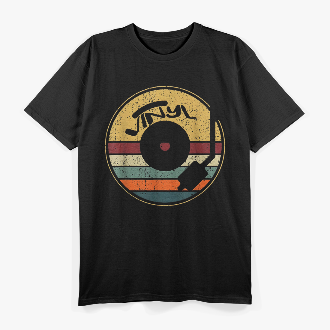 Retro Vinyl Record T-Shirt