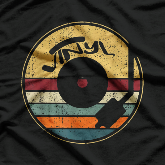 Retro Vinyl Record T-Shirt