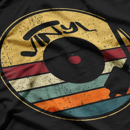 Retro Vinyl Record T-Shirt