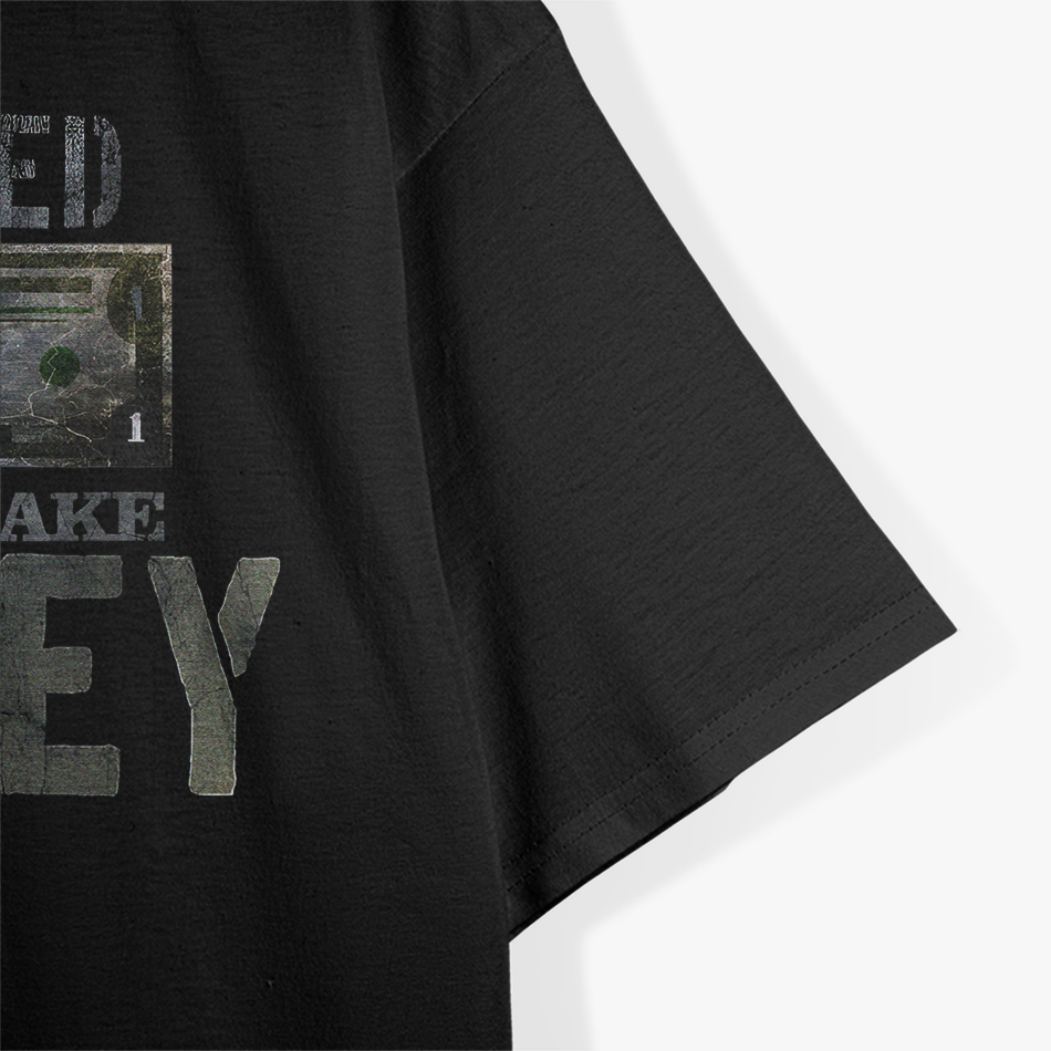 Scared Money Doesn’t Make Money Funny Hustle Graphic T-Shirt