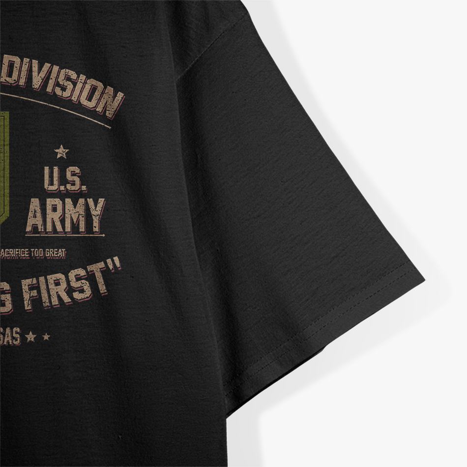 US Army 1st Infantry Division Veteran The Fighting First T-Shirt