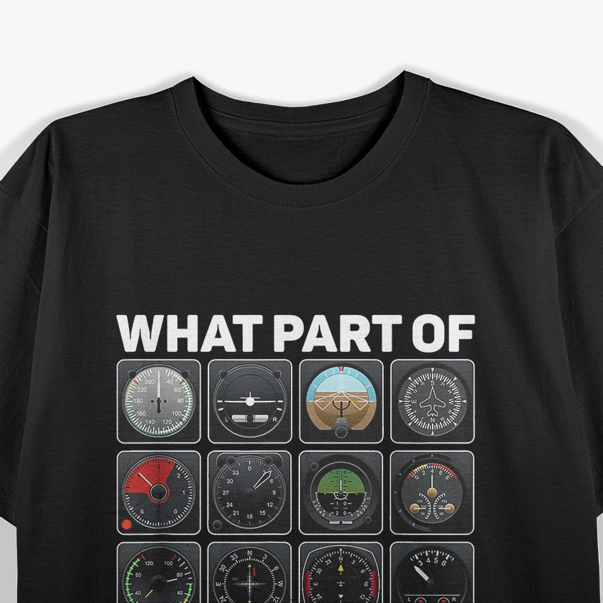 Airline Aircraft Airplane Pilot Tools T-Shirt