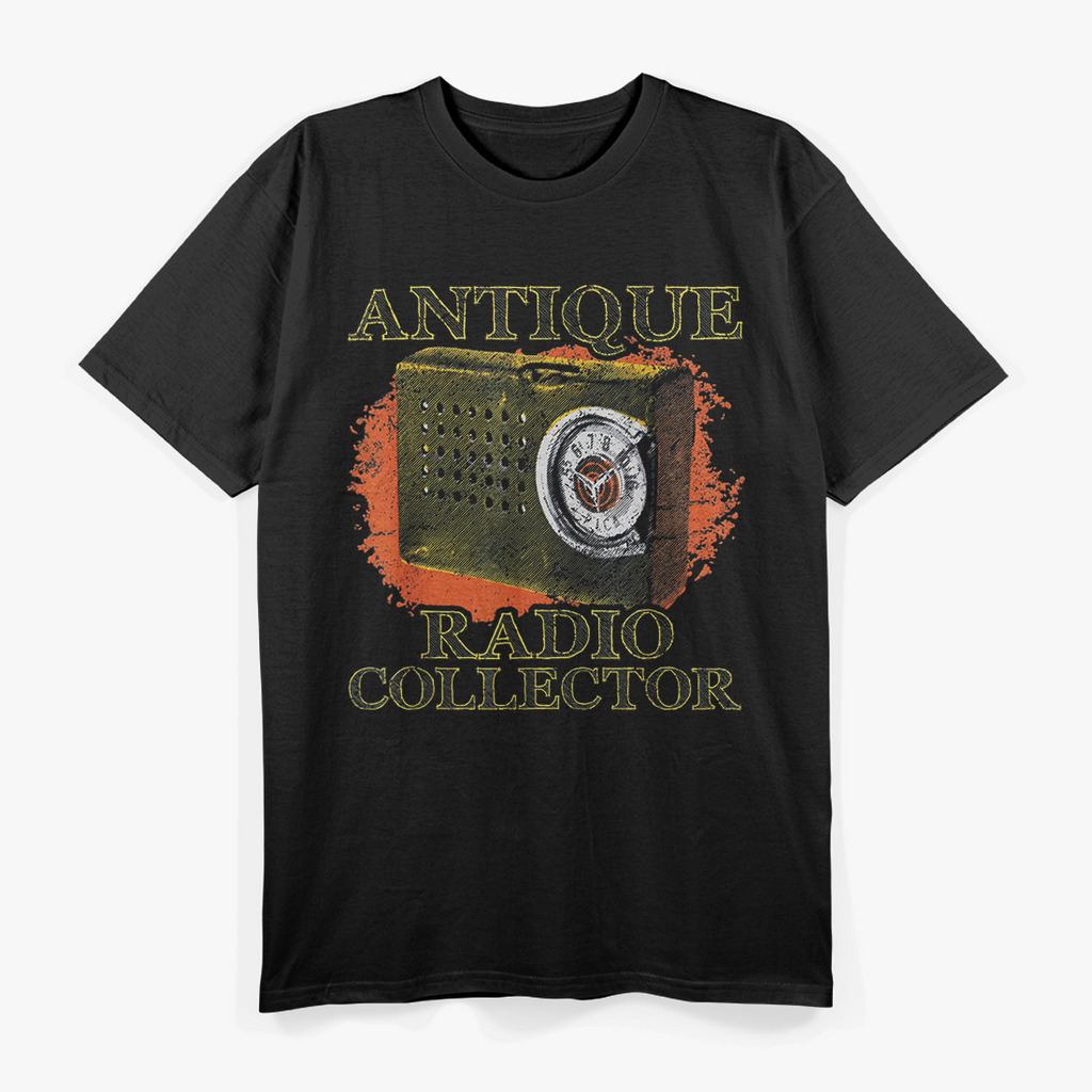 Antique Radio Collector Thrifting Antique Collector T-Shirt
