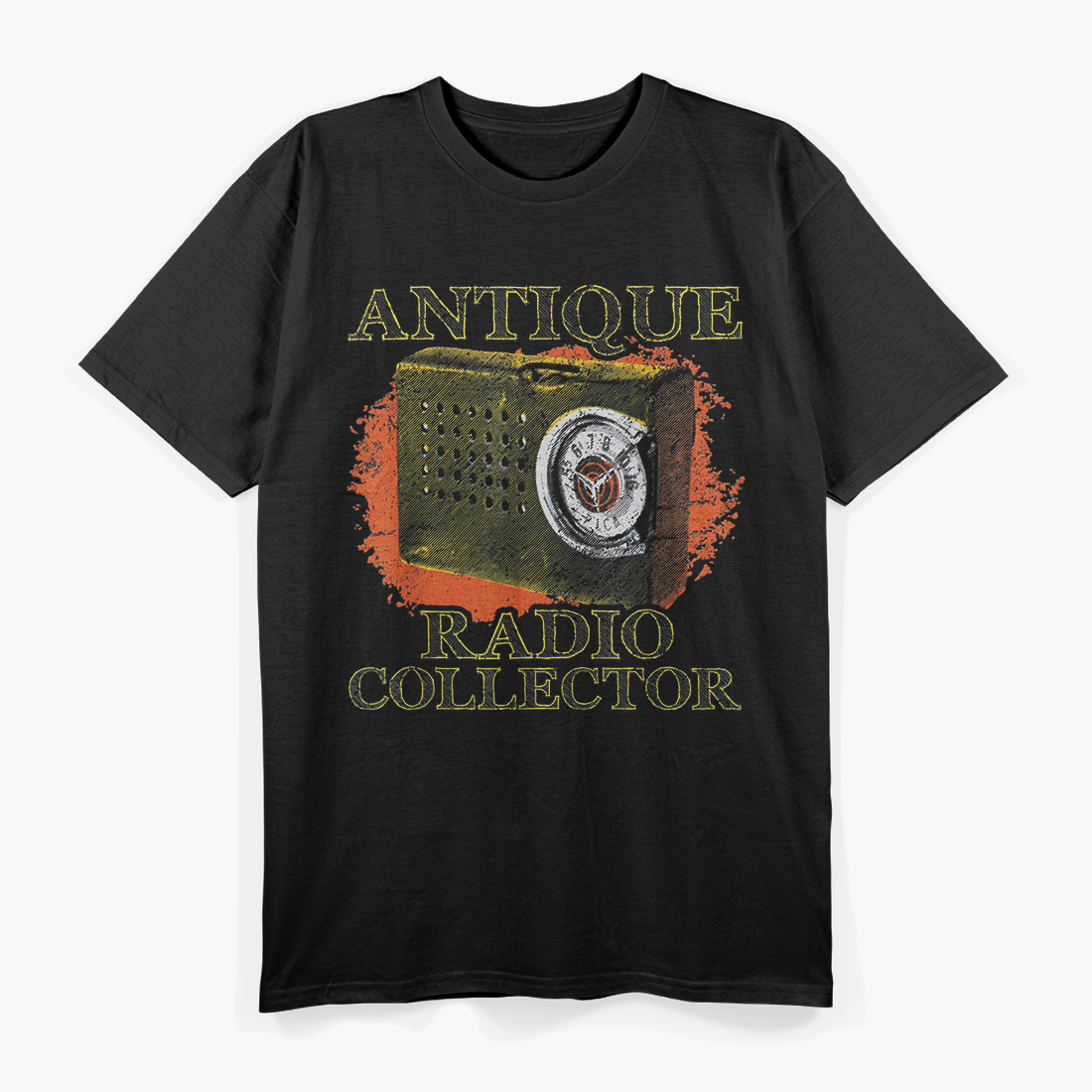 Antique Radio Collector Thrifting Antique Collector T-Shirt