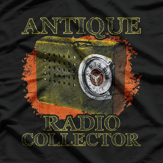 Antique Radio Collector Thrifting Antique Collector T-Shirt