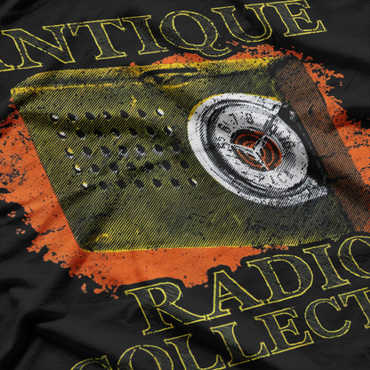 Antique Radio Collector Thrifting Antique Collector T-Shirt