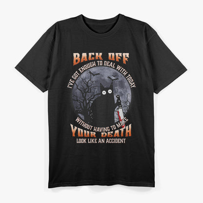 Black Cat Horror - Not Today’s Drama T-Shirt