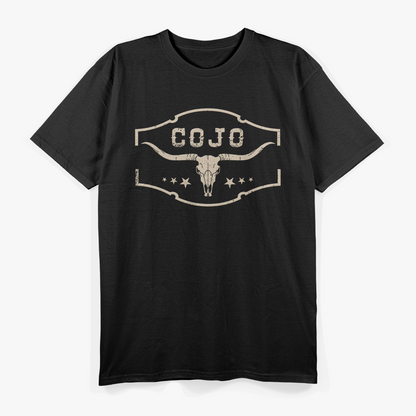 Retro Cojo Bull-Skull - Vintage Cowhide Pride T-Shirt