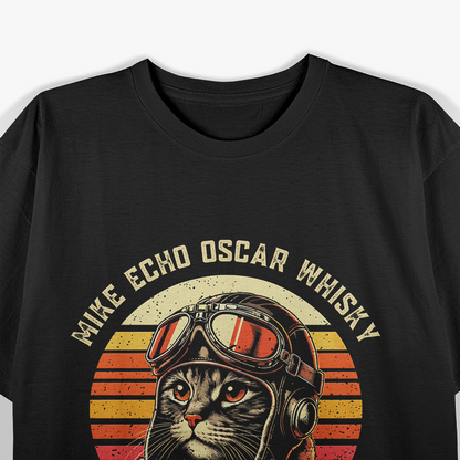 Cat Pilot - Adorably Ready for Takeoff T-Shirt