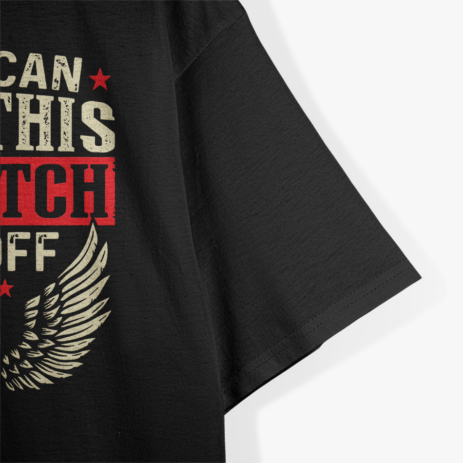 If You Can Read This The Btch Fell Off Biker T-Shirt