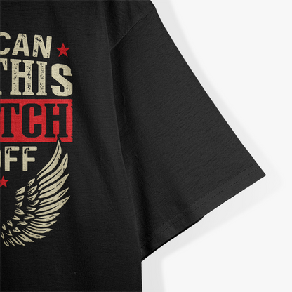 If You Can Read This The Btch Fell Off Biker T-Shirt