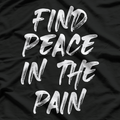 Find Peace Motivational Serenity Design T-Shirt
