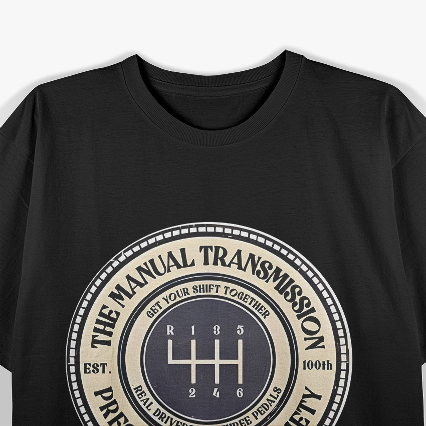 Speed - Celebrating Manual Transmissions T-Shirt