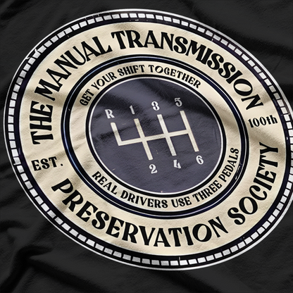 Speed - Celebrating Manual Transmissions T-Shirt