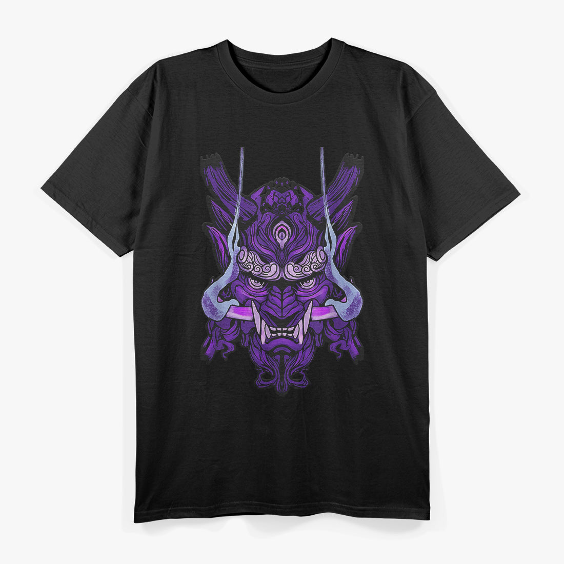 Japanese Purple Dragon - Elegance and Power in a Mystical Design T-Shirt