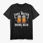 Save Water, Drink More – Funny Bartender T-Shirt