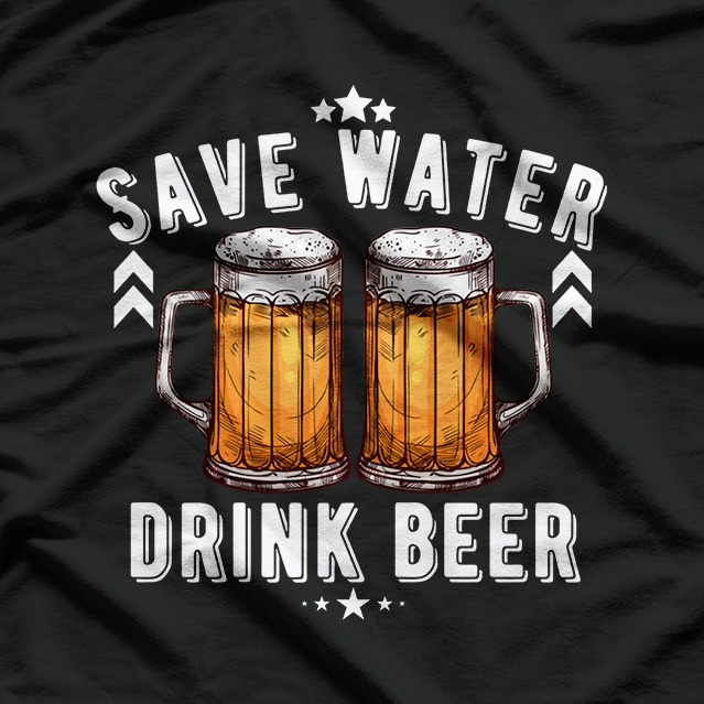 Save Water, Drink More – Funny Bartender T-Shirt