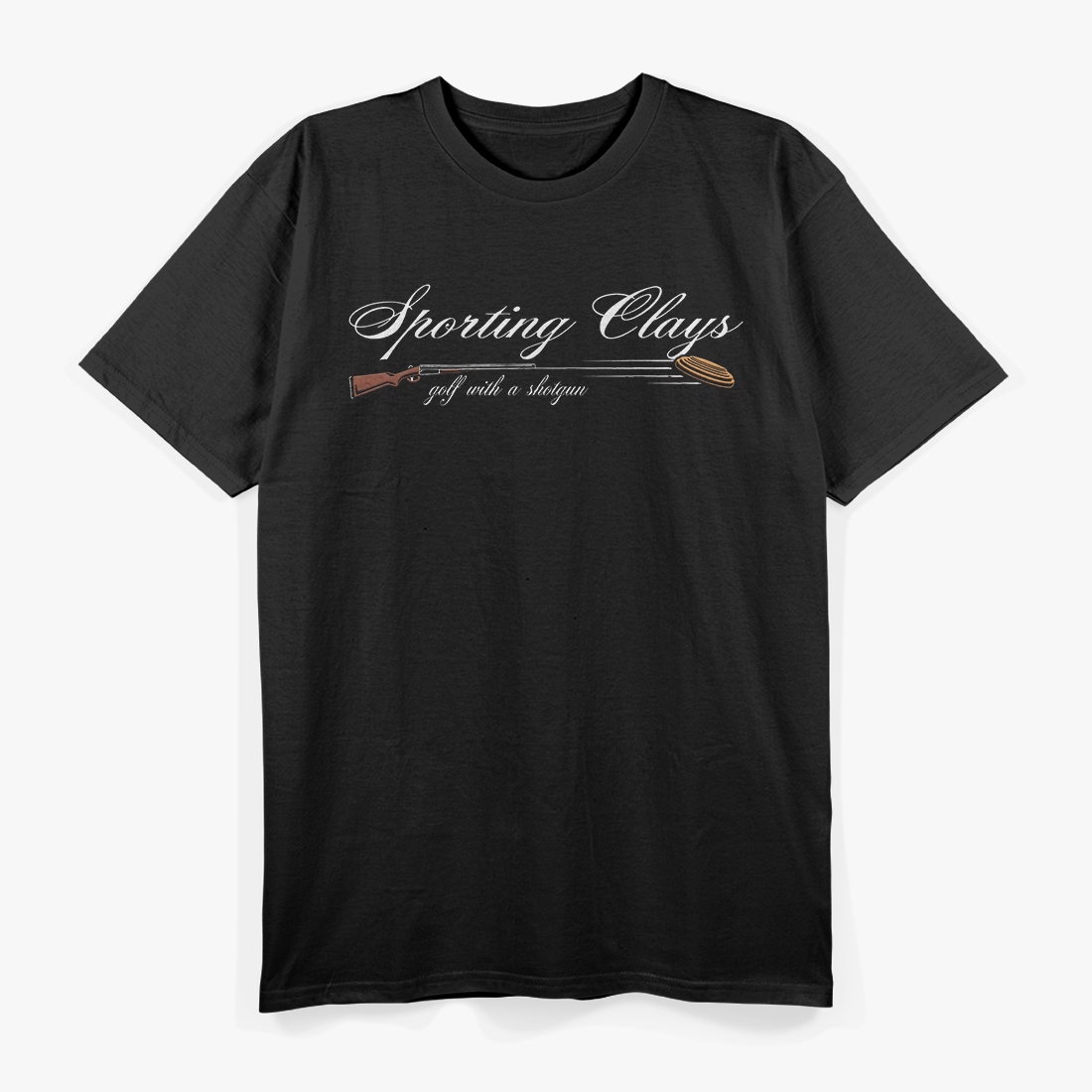 Sporting Clays, Golf With A Shotgun, Skeet Trap Clay T-Shirt