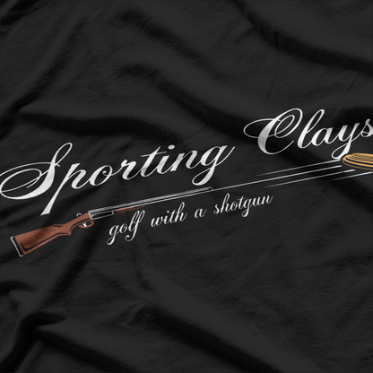 Sporting Clays, Golf With A Shotgun, Skeet Trap Clay T-Shirt