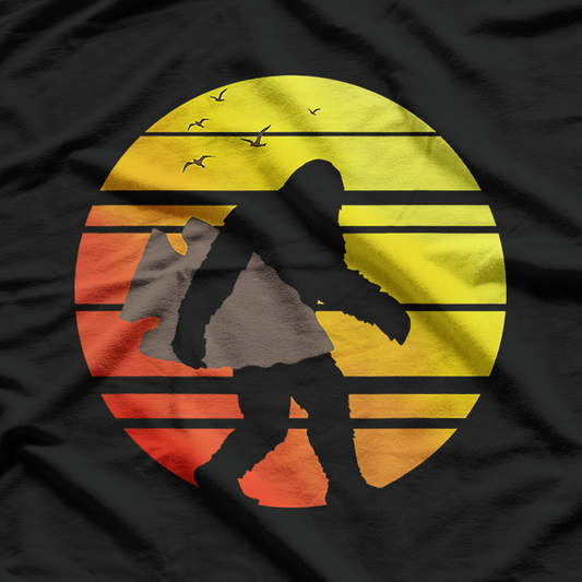 Vintage Bigfoot Arrowhead Hunting Indian Arrowhead Collector T-Shirt