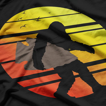 Vintage Bigfoot Arrowhead Hunting Indian Arrowhead Collector T-Shirt