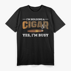 Cigar Lover’s Gift - Smoking Enthusiast T-Shirt