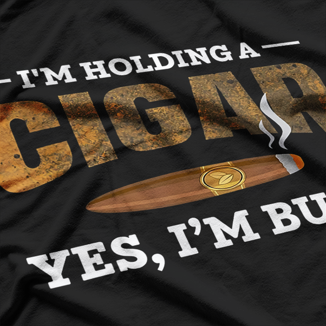 Cigar Lover’s Gift - Smoking Enthusiast T-Shirt