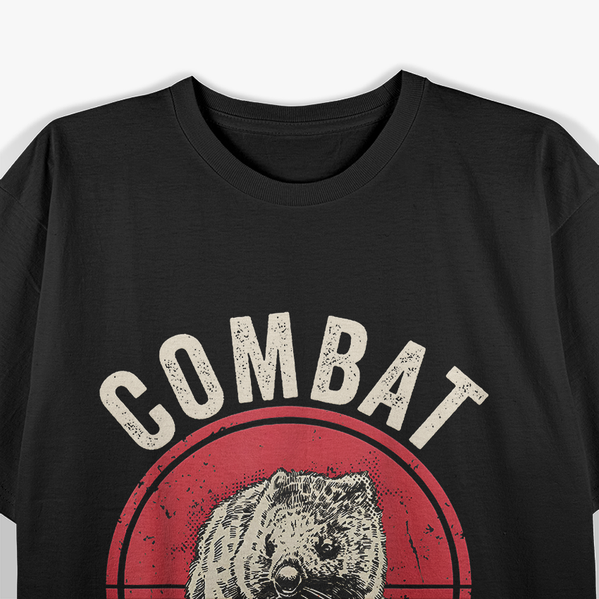 Combat Wombat - Fierce and Furry T-Shirt