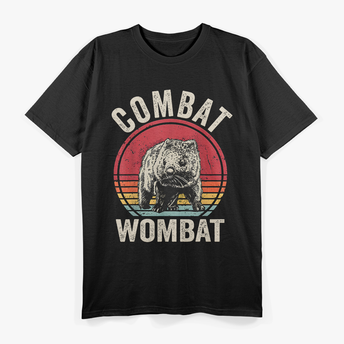 Combat Wombat - Fierce and Furry T-Shirt