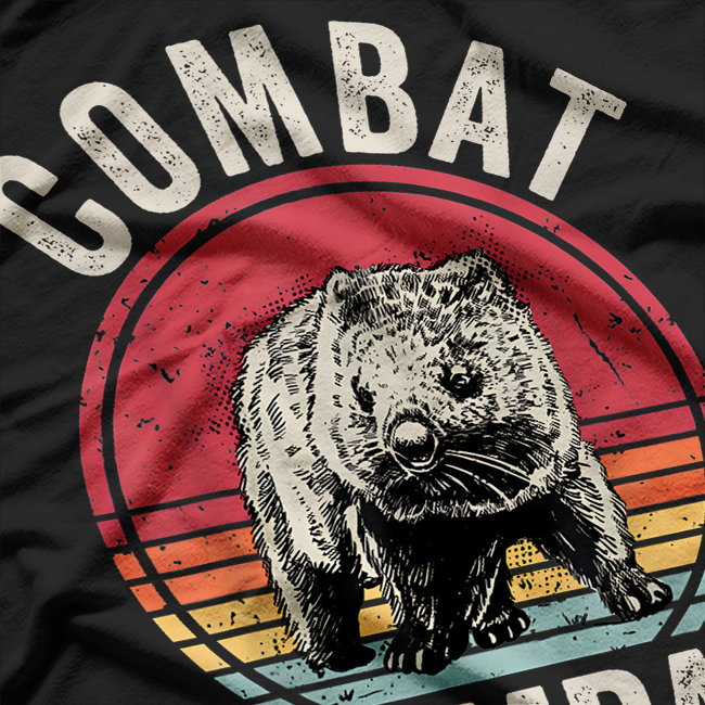 Combat Wombat - Fierce and Furry T-Shirt