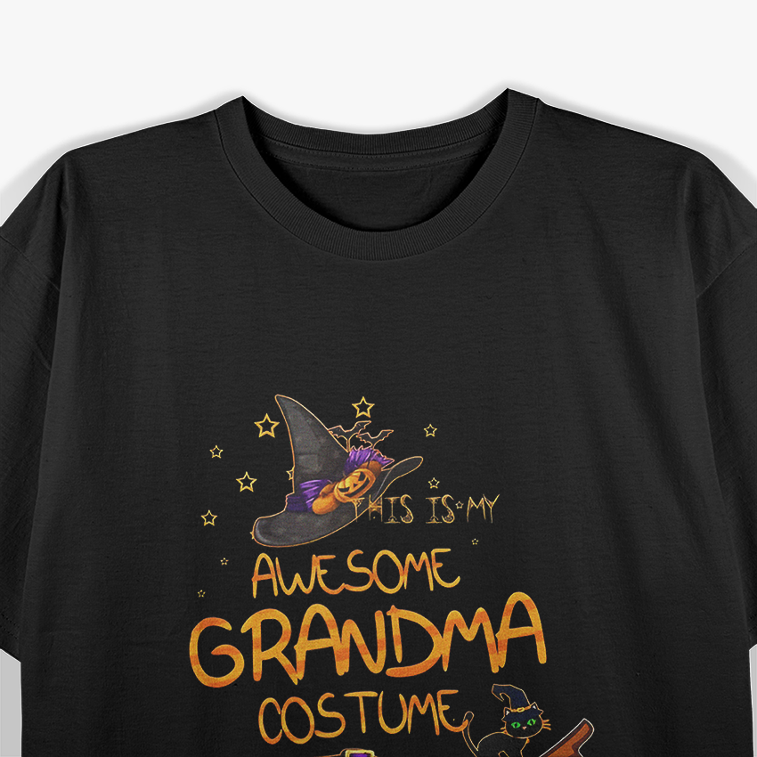 This Is My Awesome Grandma Costume Funny T-Shirt