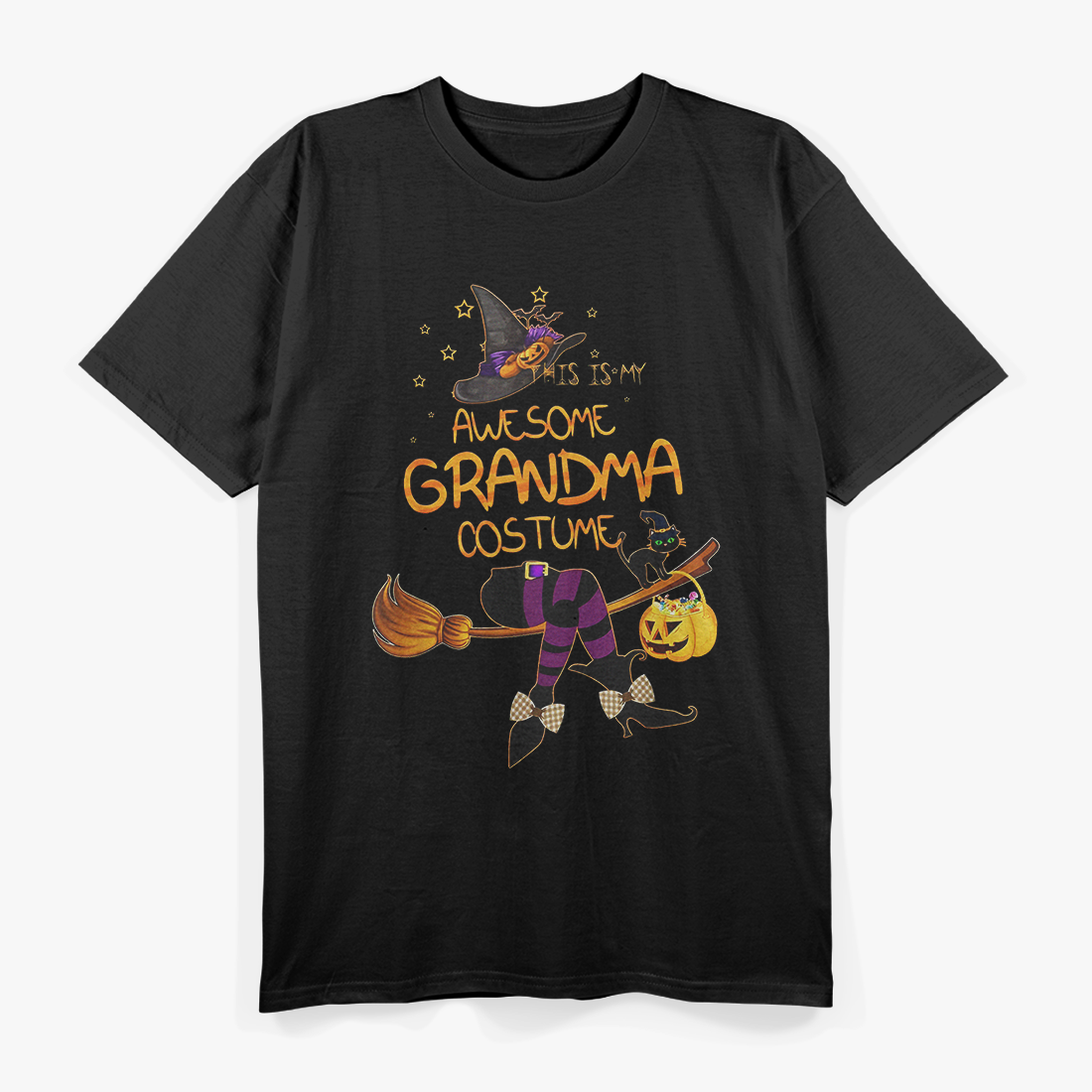 This Is My Awesome Grandma Costume Funny T-Shirt