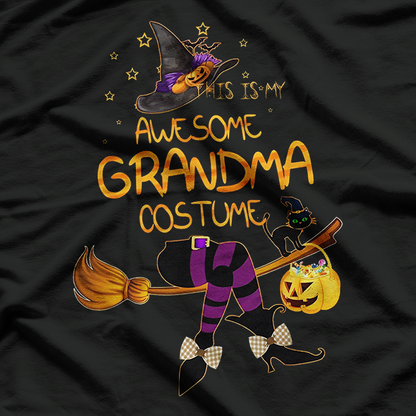 This Is My Awesome Grandma Costume Funny T-Shirt