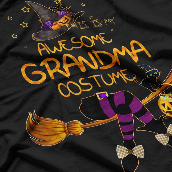 This Is My Awesome Grandma Costume Funny T-Shirt