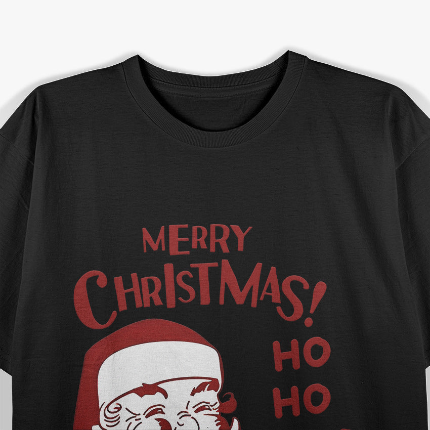 Ho Ho Hoe Funny Santa Christmas T-Shirt