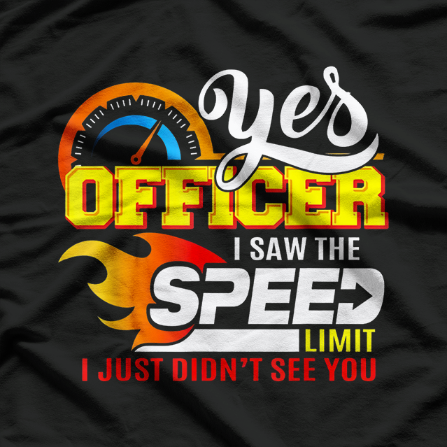 I Saw The Speed, Car Guy Gifts for Mechanics T-Shirt