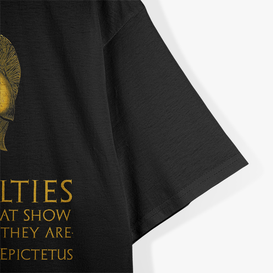 Epictetus Quote Stoic Philosophy Inspiration T-Shirt
