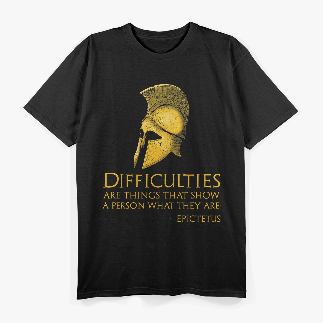 Epictetus Quote Stoic Philosophy Inspiration T-Shirt