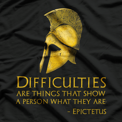 Epictetus Quote Stoic Philosophy Inspiration T-Shirt