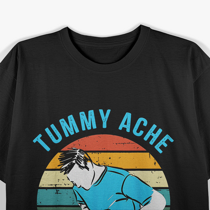 Vintage Survivor Of Epic Tummy Ache Funny Humor T-Shirt