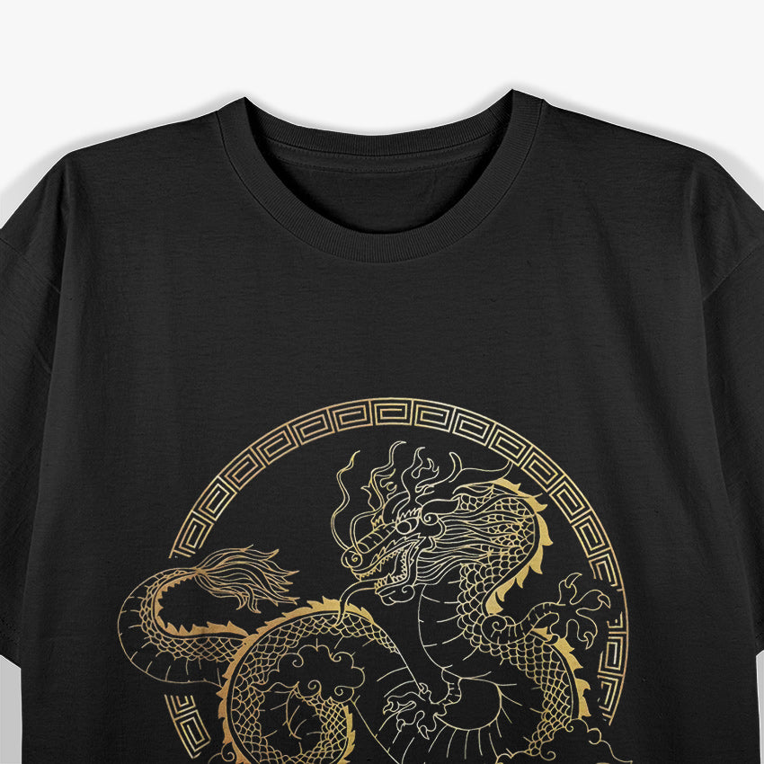 Chinese Dragon - Symbol of Strength, Wisdom, and Mystical Power T-Shirt