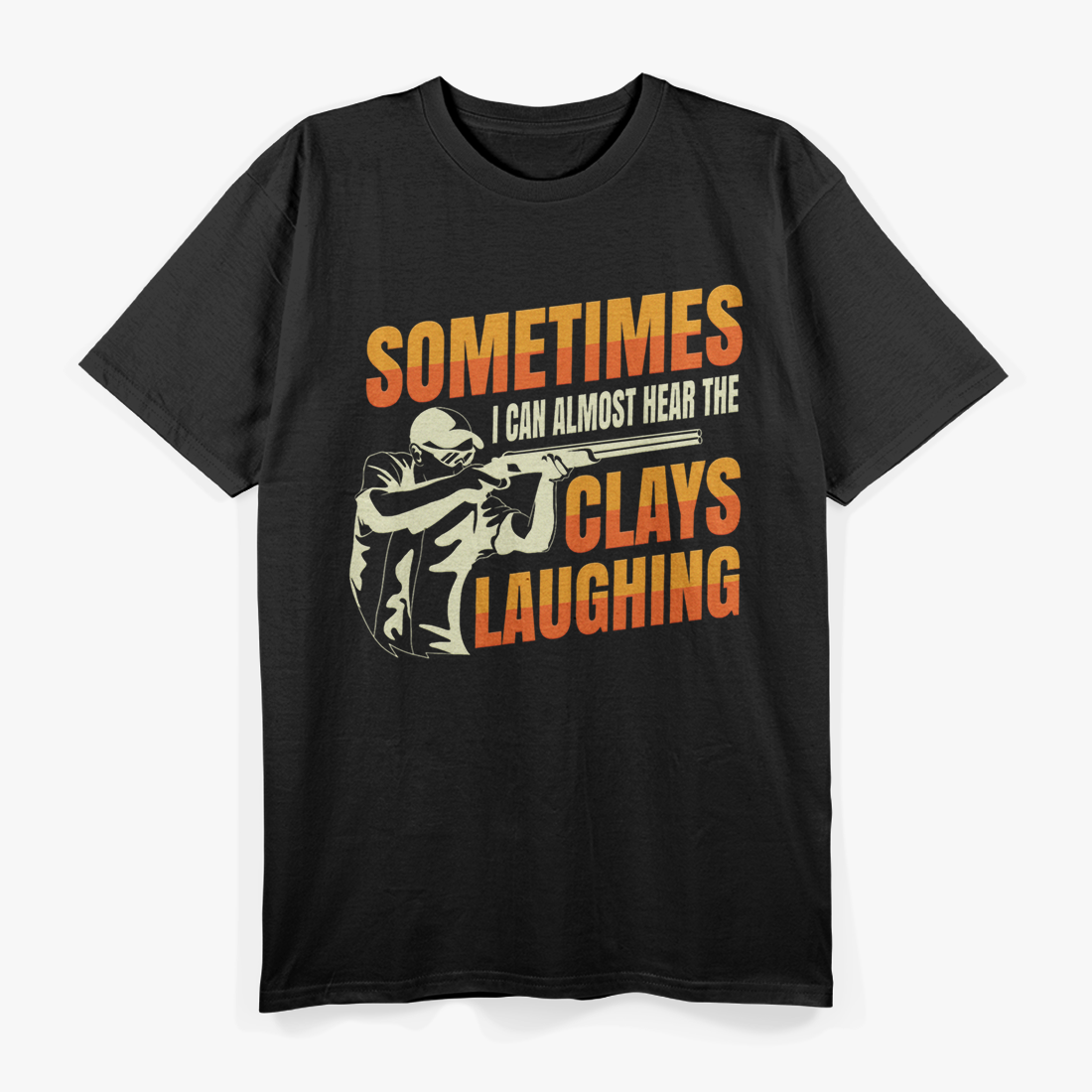 Clay Trap Shooting Flying Launcher T-Shirt