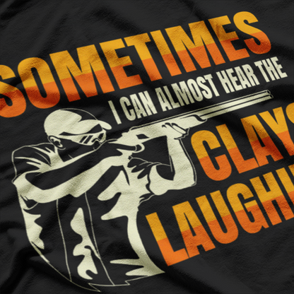 Clay Trap Shooting Flying Launcher T-Shirt