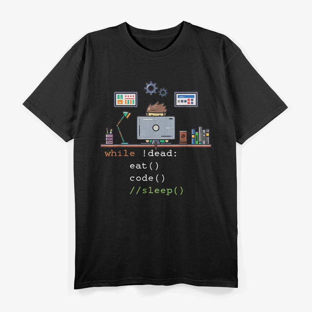 Computer Science Programmer - Eat, Code, Sleep Funny T-Shirt