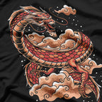 Chinese Red Dragon - A Bold Symbol of Power, Strength, and Fortune T-Shirt