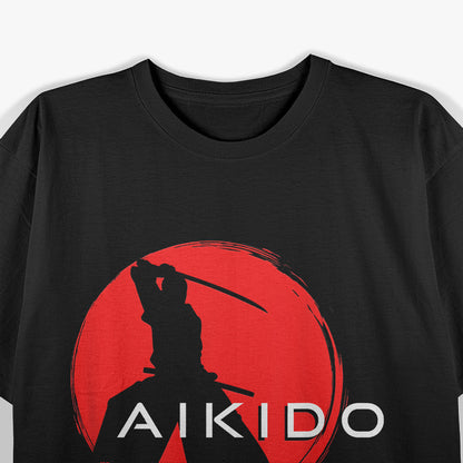 Japanese Aikido Samurai Martial Arts T-Shirt