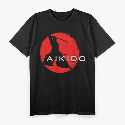 Japanese Aikido Samurai Martial Arts T-Shirt