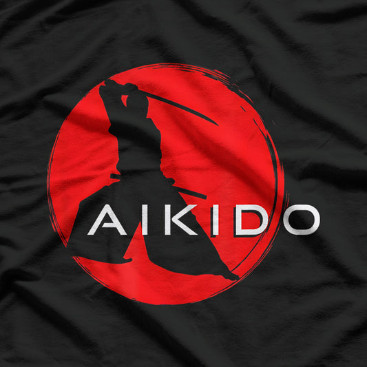 Japanese Aikido Samurai Martial Arts T-Shirt