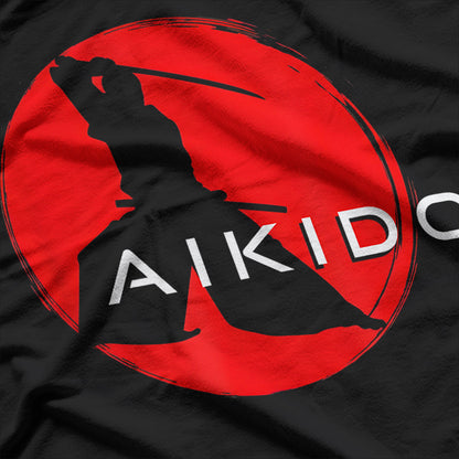 Japanese Aikido Samurai Martial Arts T-Shirt