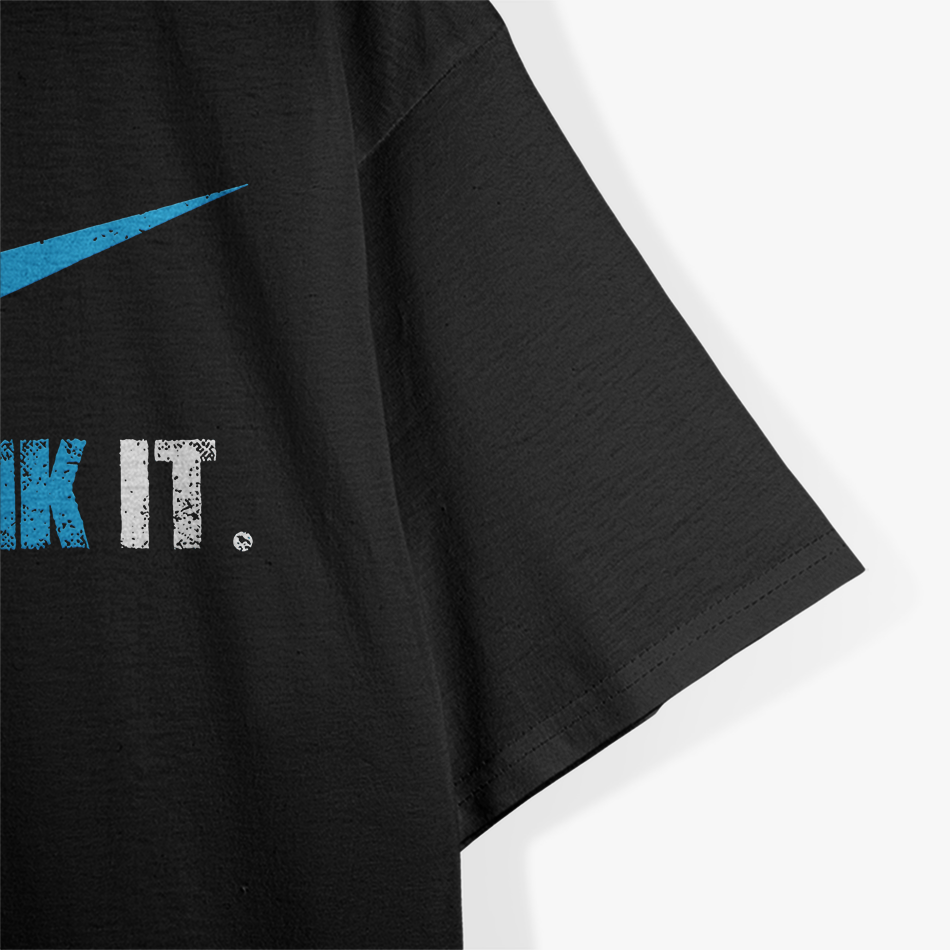 Just Dink It Pickleball Blue Design Humor T-Shirt